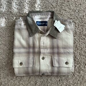 Abercrombie & Fitch 90s Oversized Flannel Shirt